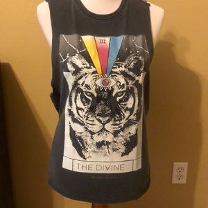 EUC Spiritual Gangster Muscle Tee - SZ S